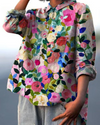 Chemisier fleuri pour femme au design élégant
