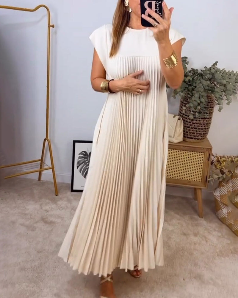 Damen Maxikleid Sylvie mit fließender, eleganter Silhouette – Stilvolle Raffinesse für besondere Momente