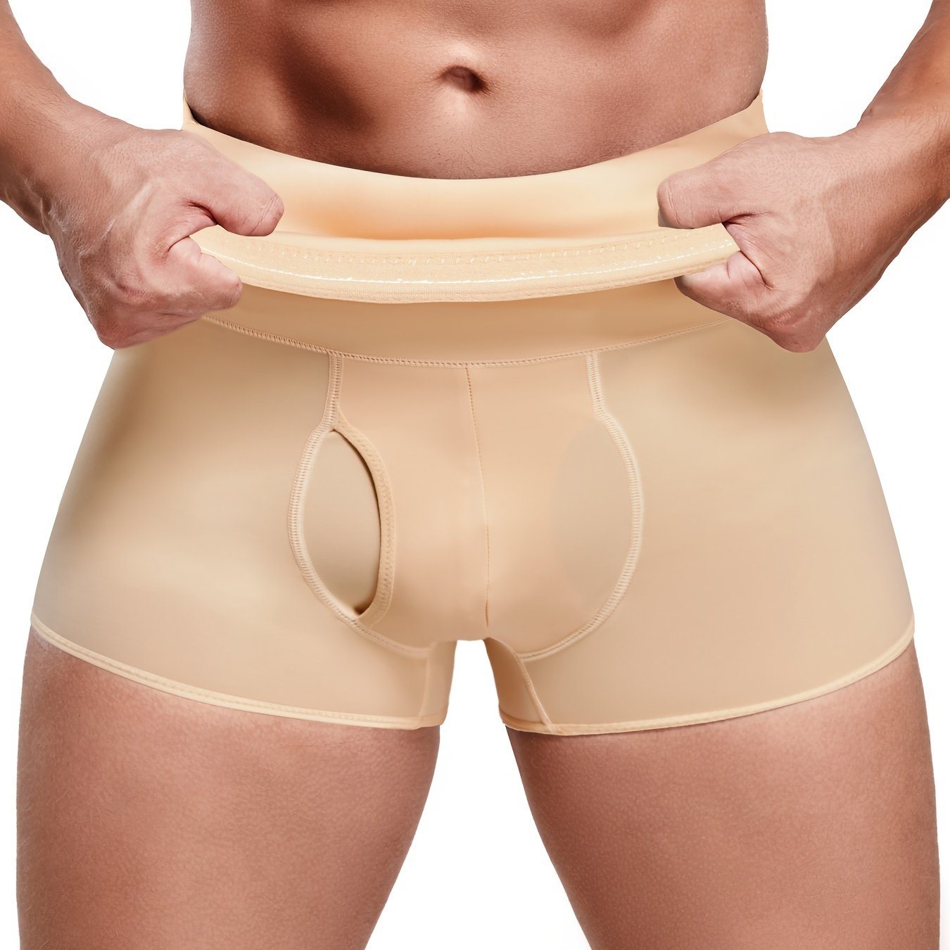 Błażej | Pantaloncini modellanti da uomo a vita alta