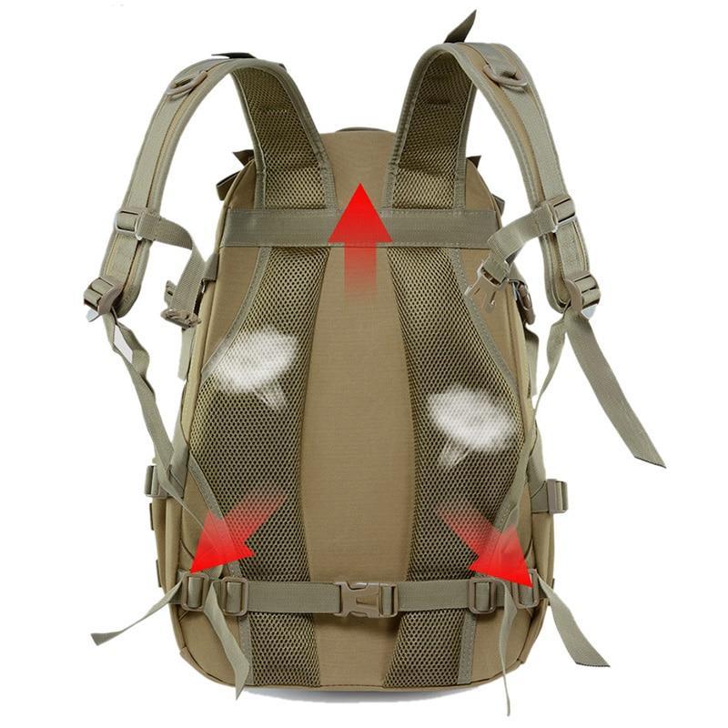 Taktischer Rucksack für Herren – Wasserdichter Outdoor-Rucksack für Wanderungen und Camping