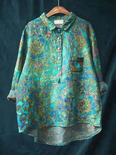 Variant image for Blumenbluse | Elegante Blusen für Damen | Anna-25