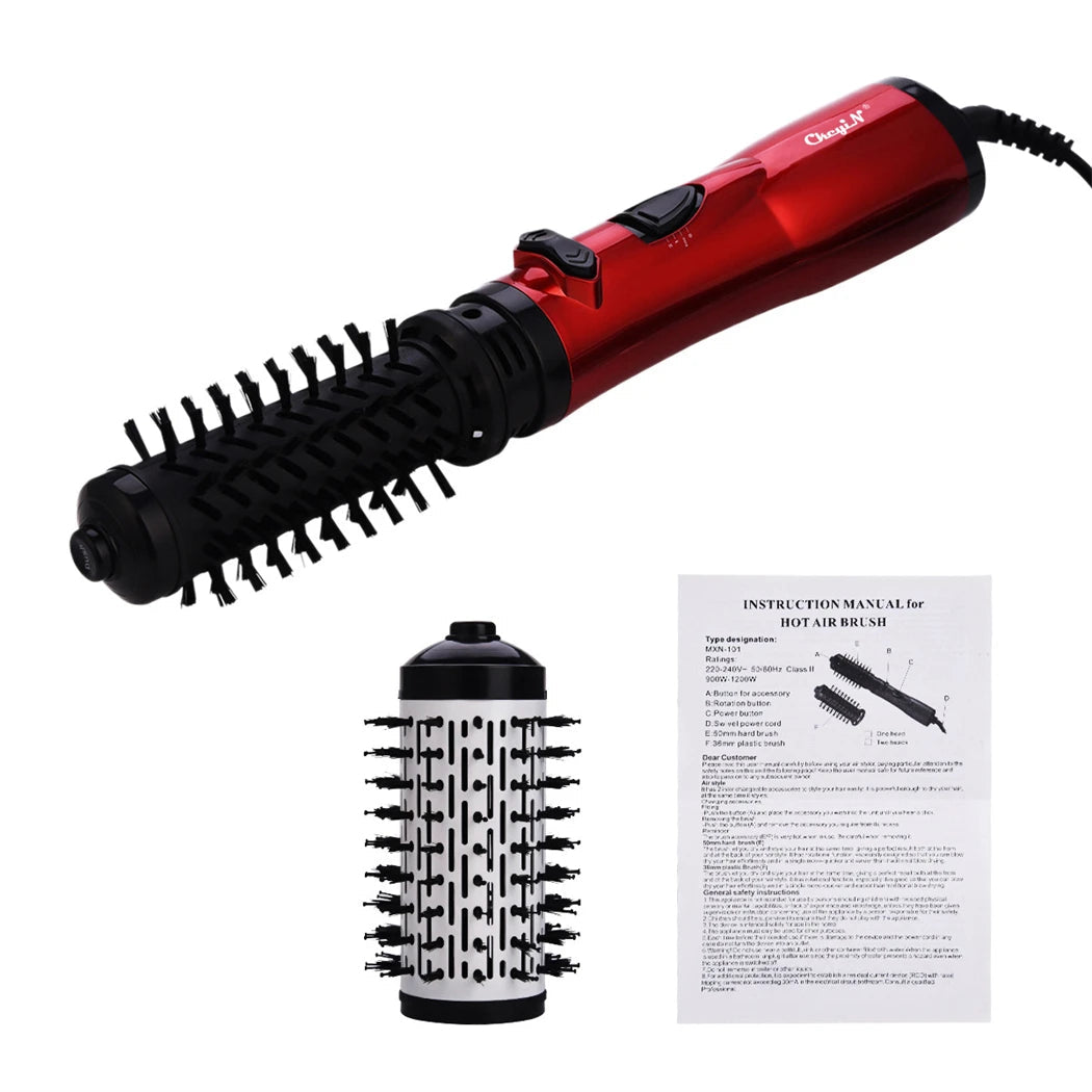 Auto-Rotierende Ionic Rundbürste | Haarstyler für Volumen und Glanz für Damen