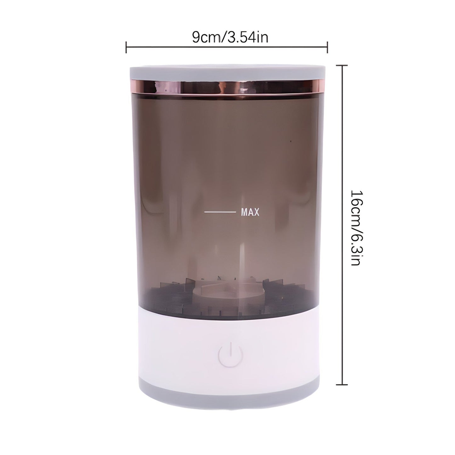 Automatischer Pinselreiniger 7000 U/min – Effektive Reinigung und Trocknung für Make-up-Pinsel, USB-Ladefunktion, Kompakt und Leicht