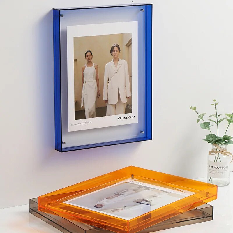 Bunte Acryl-Fotorahmen im Modernen Design – Verschiedene Größen für Lebendige Bilderrahmen