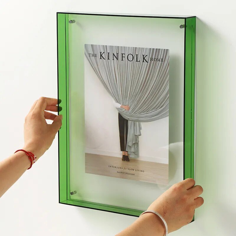 Bunte Acryl-Fotorahmen im Modernen Design – Verschiedene Größen für Lebendige Bilderrahmen