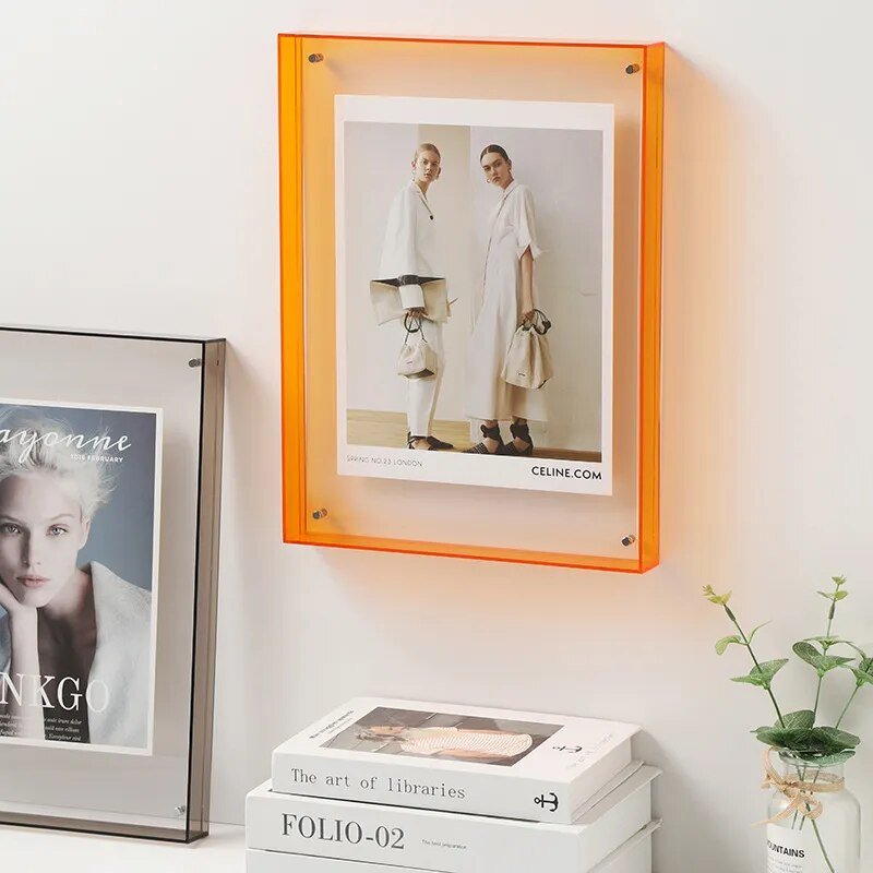 Bunte Acryl-Fotorahmen im Modernen Design – Verschiedene Größen für Lebendige Bilderrahmen