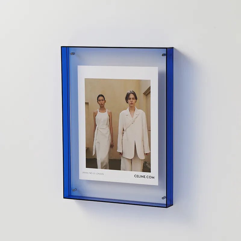 Bunte Acryl-Fotorahmen im Modernen Design – Verschiedene Größen für Lebendige Bilderrahmen