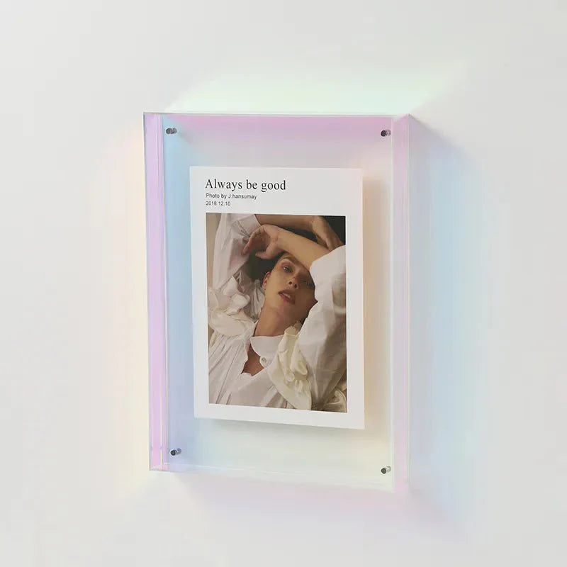 Bunte Acryl-Fotorahmen im Modernen Design – Verschiedene Größen für Lebendige Bilderrahmen