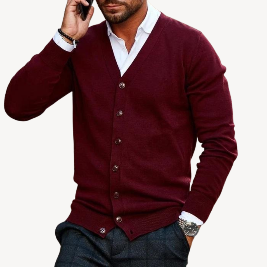 Cardigan Herren | Herren Strickjacke für Jede Gelegenheit