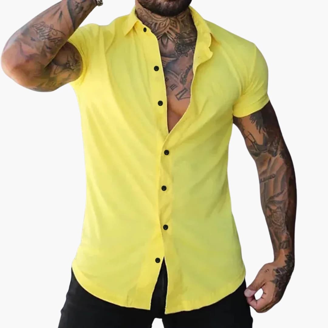 Marcel | Camicia a maniche corte slim fit