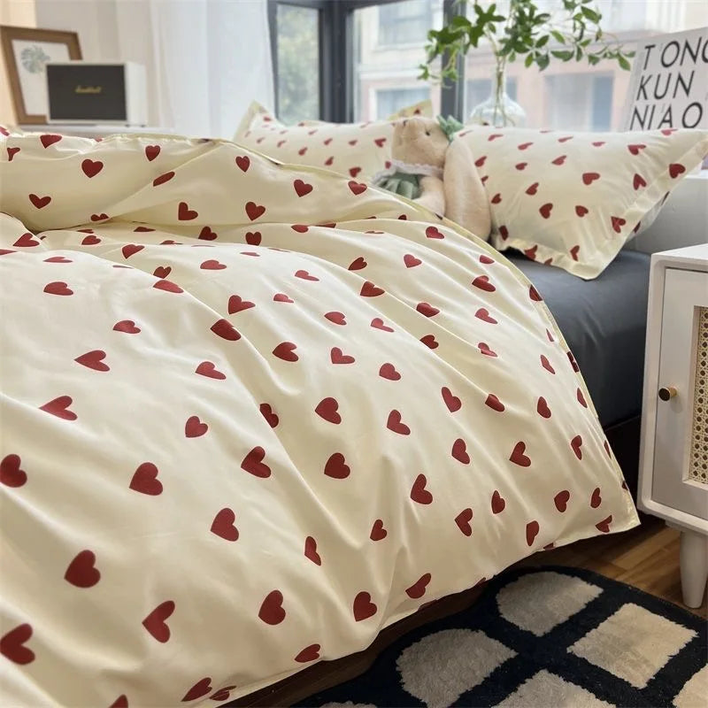 CozyLove | Bettbezug für Einzelbetten, Doppelbetten und Queensize-Betten 2