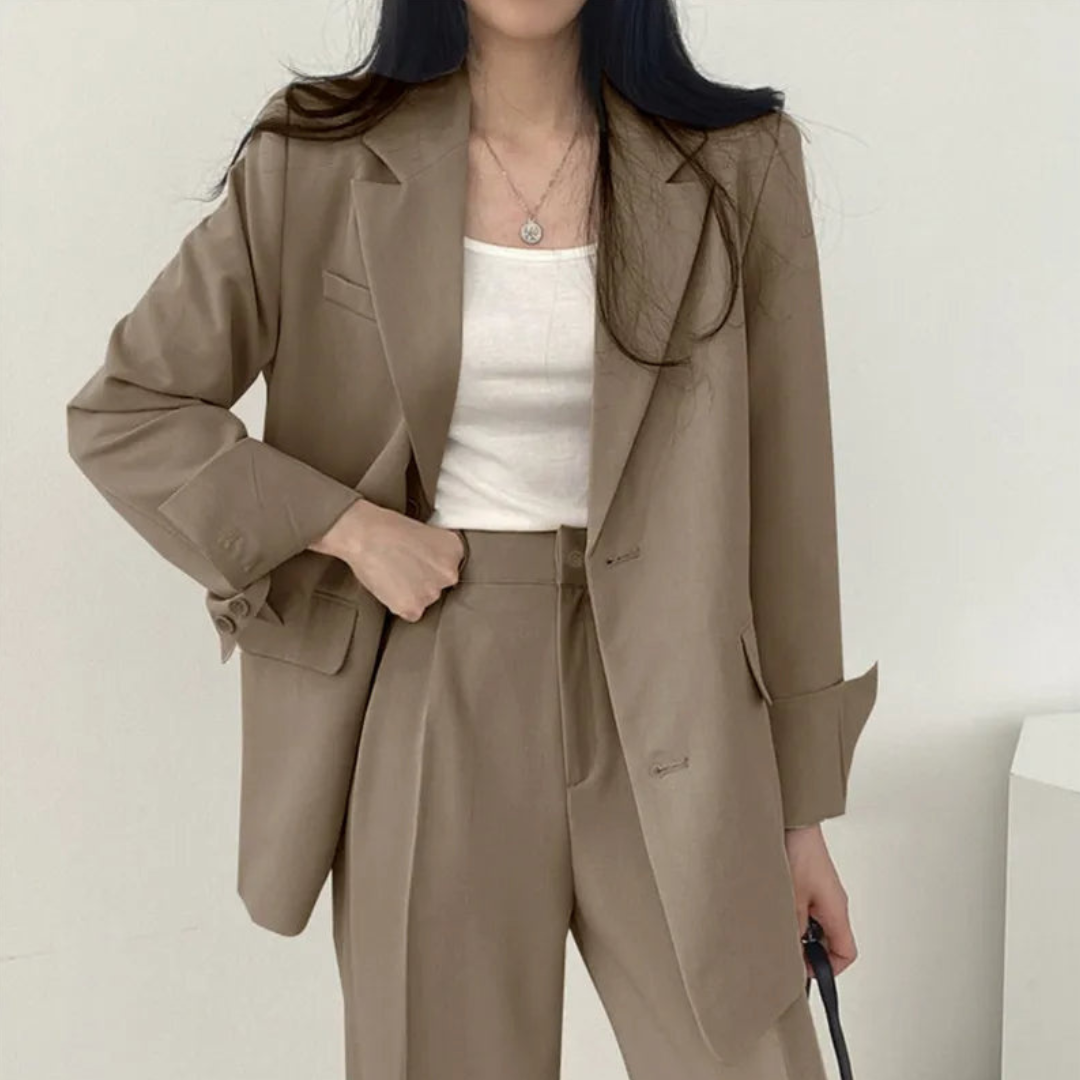 Damen Anzug Set | Hosenanzug Für Frauen Für Beruf Und Freizeit