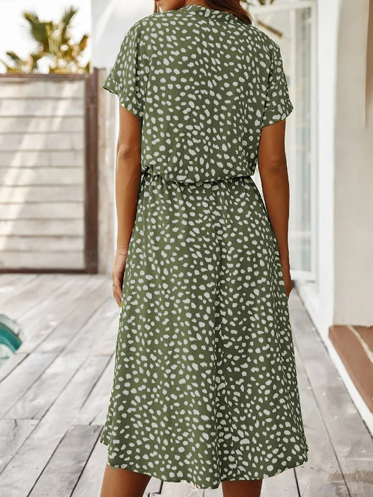 Damenkleid | Midi-Jurk für Sommerkleider Damen