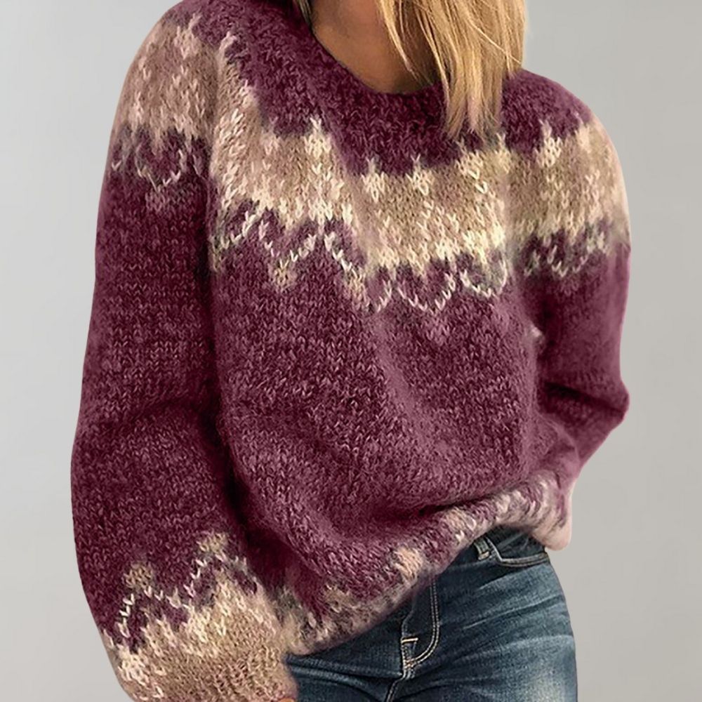 Damenpullover Norweger | Pullover für Herbst und Winter
