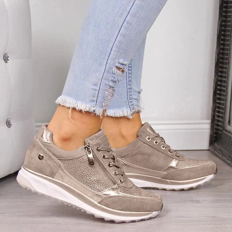 Damenschuhe | Stiefeletten Damen mit Orthopädischer Unterstützung für Alltag und Freizeit