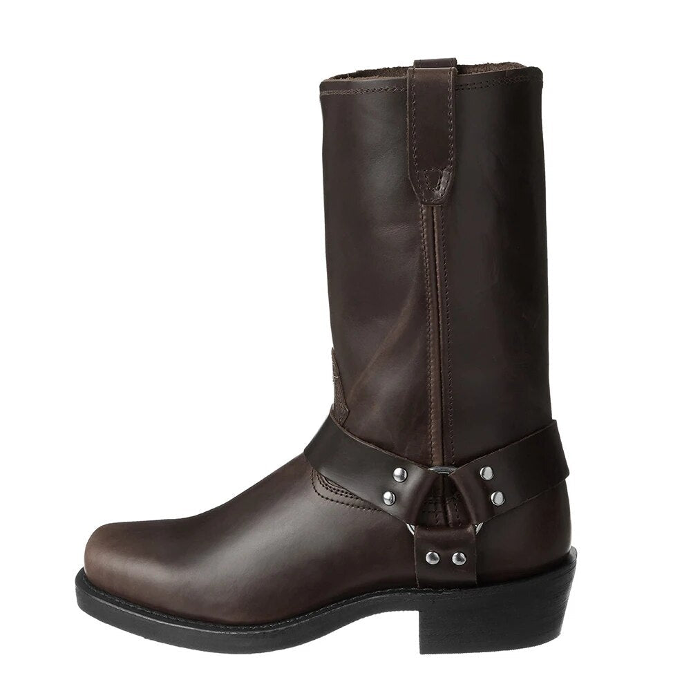 Dean | Herren Cowboystiefel mit Schnallengürtel