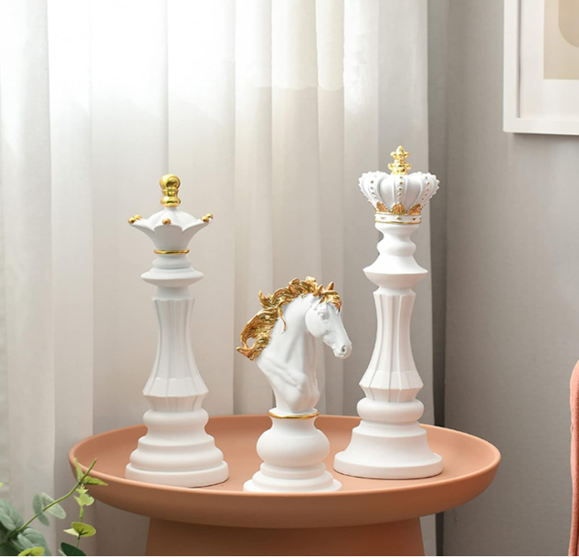 Dekorative Schachfiguren – elegante Designs für zeitlose Innenarchitektur