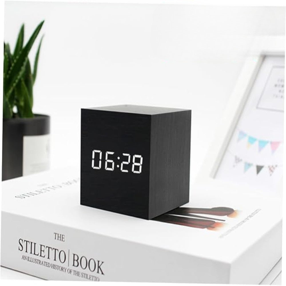 Digitaler Wecker | Mini LED Digitalwecker für Schlafzimmer, Küche und Wohnzimmer