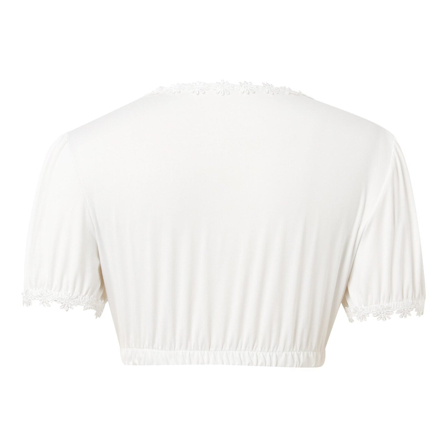 Dirndlbluse Crop Top – Oktoberfest | Kurzes Trachtentop für Damen im modernen Style