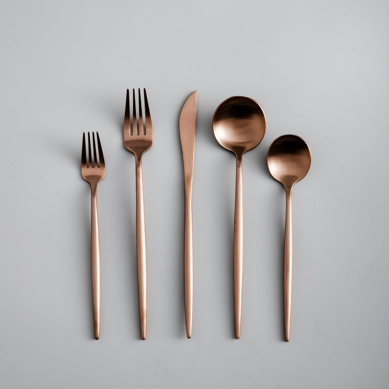 20-teiliges Besteckset – modernes, minimalistisches Besteck für elegante Mahlzeiten