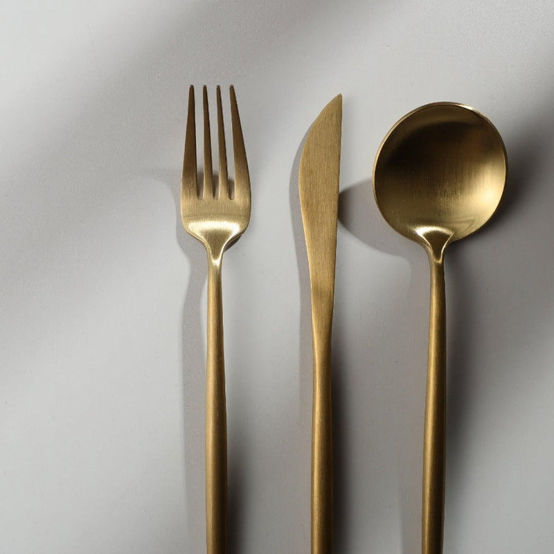 20-teiliges Besteckset – modernes, minimalistisches Besteck für elegante Mahlzeiten