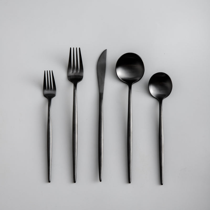 20-teiliges Besteckset – modernes, minimalistisches Besteck für elegante Mahlzeiten