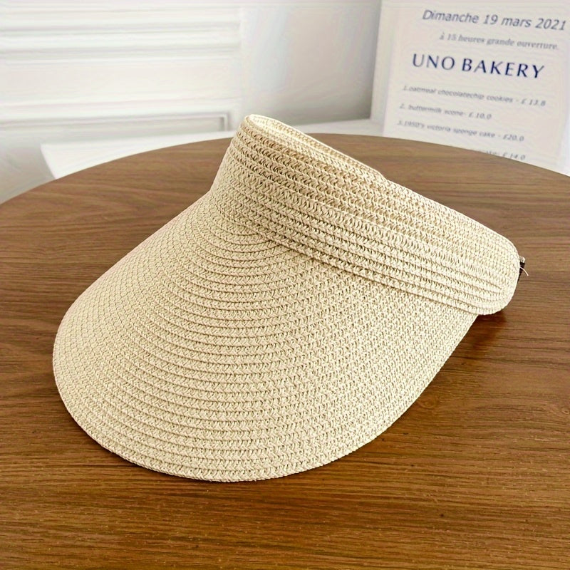 Faltbare Sonnenblende Damen | Sommeraccessoire für Strand und Outdoor-Aktivitäten