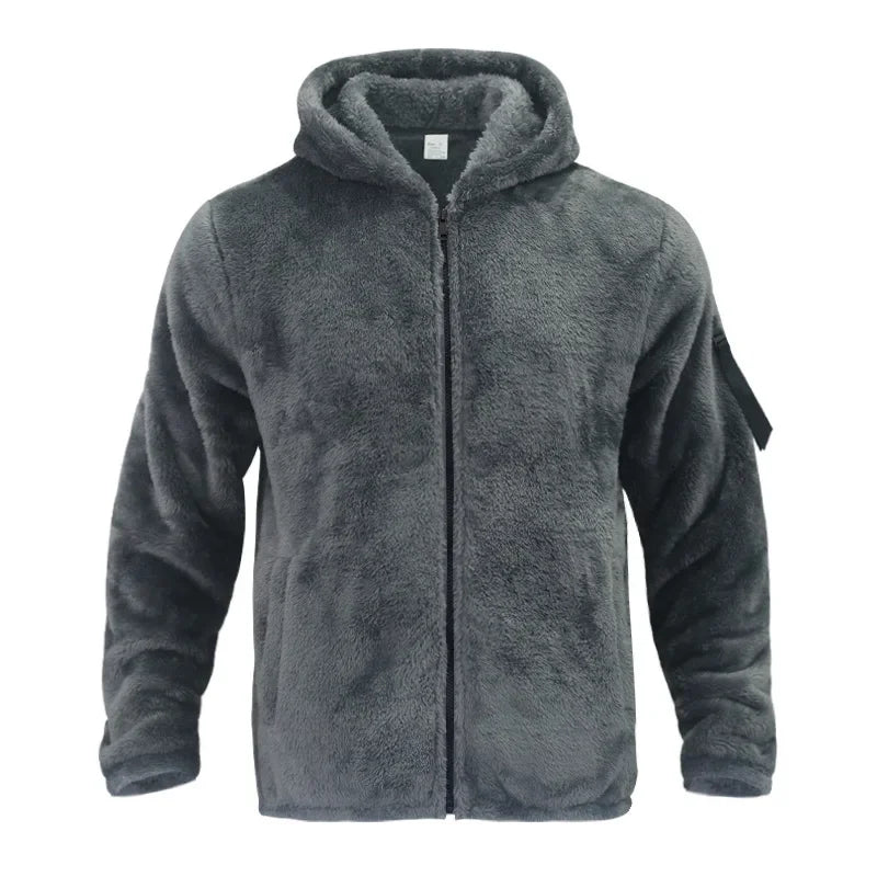 Herren Jacke | Winter Jacke Herren für kalte Tage mit Kapuze und praktischen Taschen