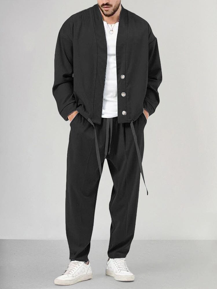 Herren Koordinationsset | 2-teiliges Freizeit Outfit für Alltag