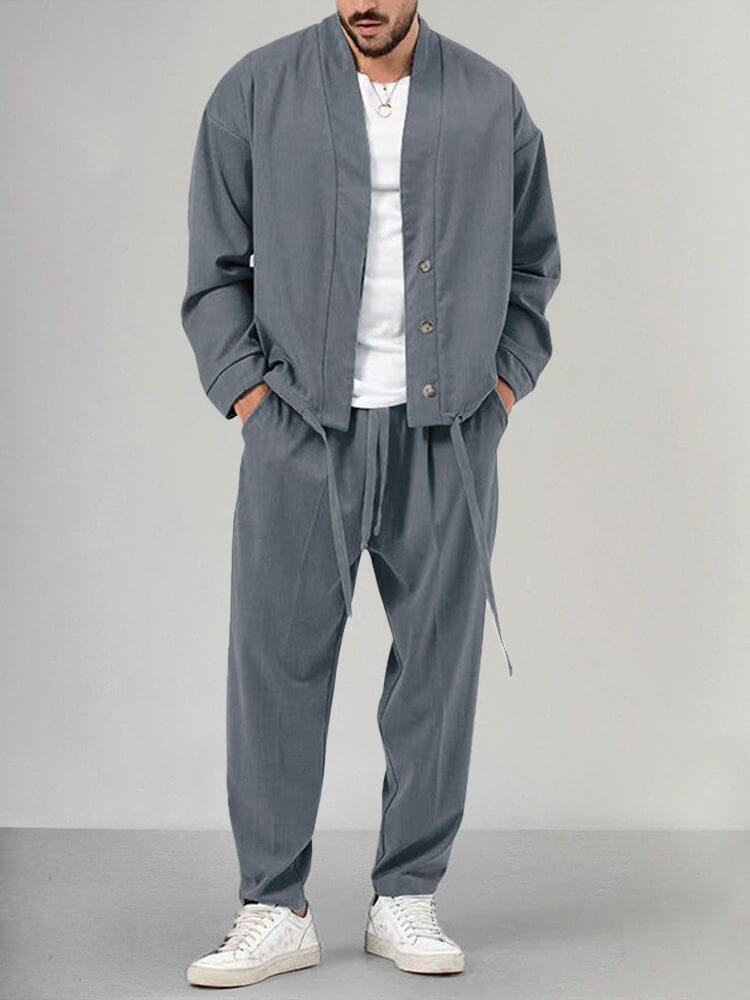 Herren Koordinationsset | 2-teiliges Freizeit Outfit für Alltag