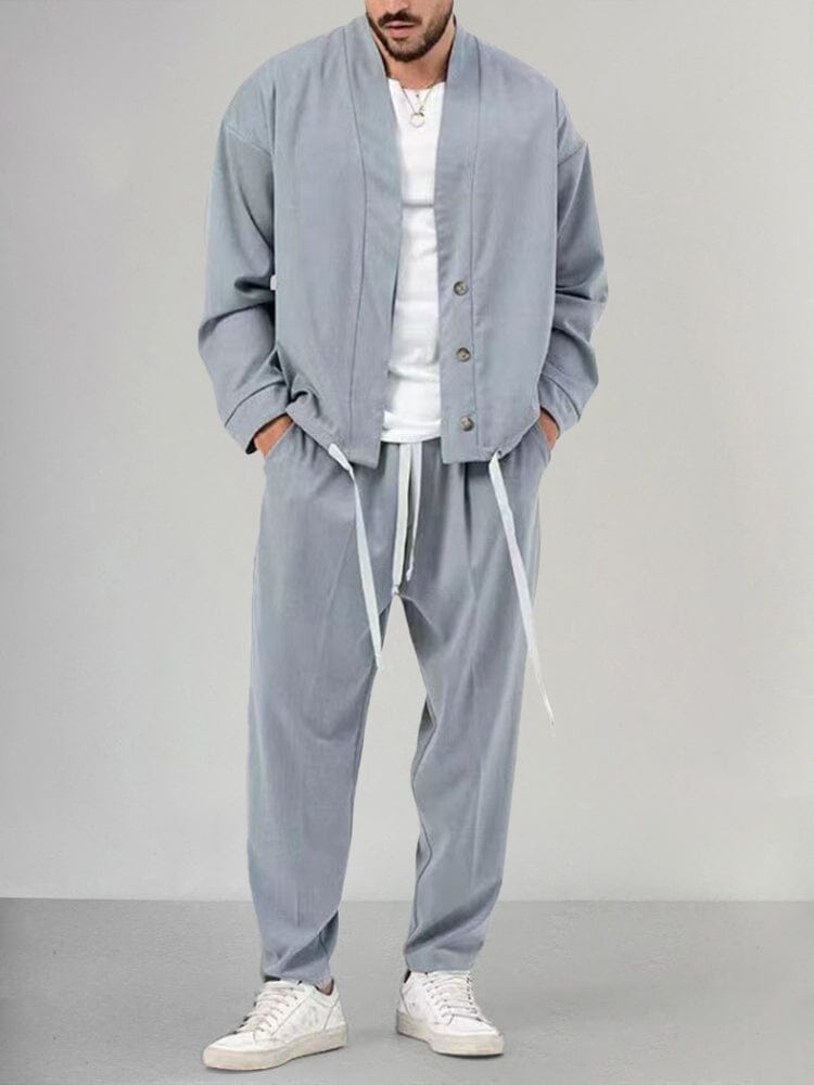 Herren Koordinationsset | 2-teiliges Freizeit Outfit für Alltag