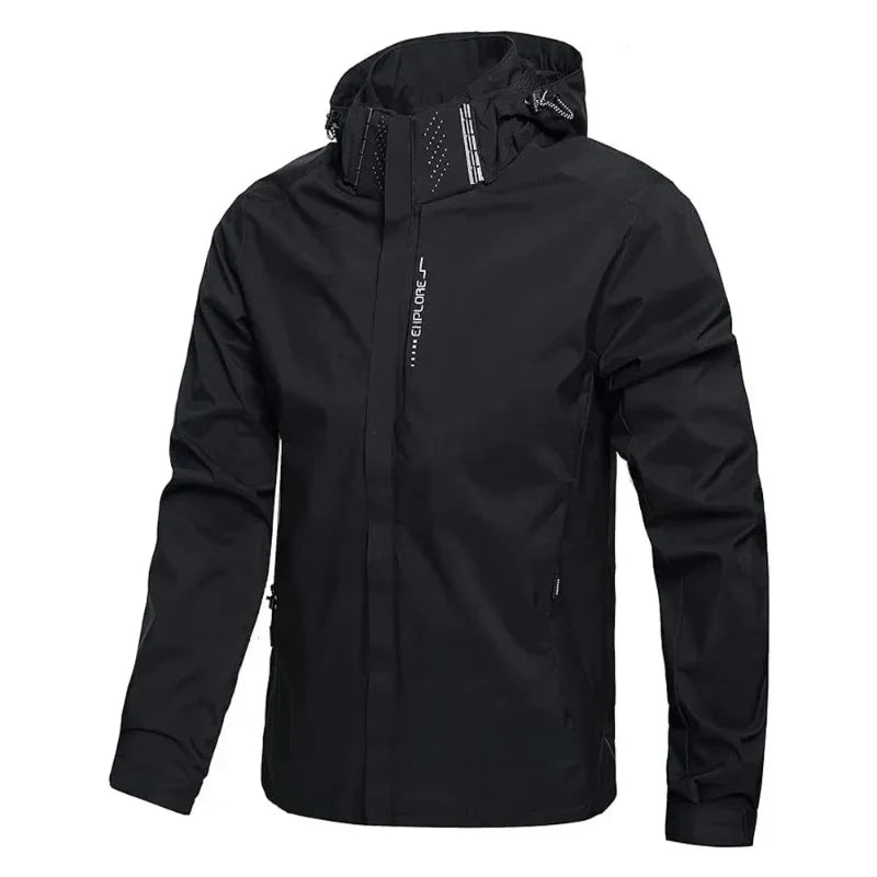 Herren Regenjacke | Wasserdichte Outdoor-Bekleidung für aktive Männer