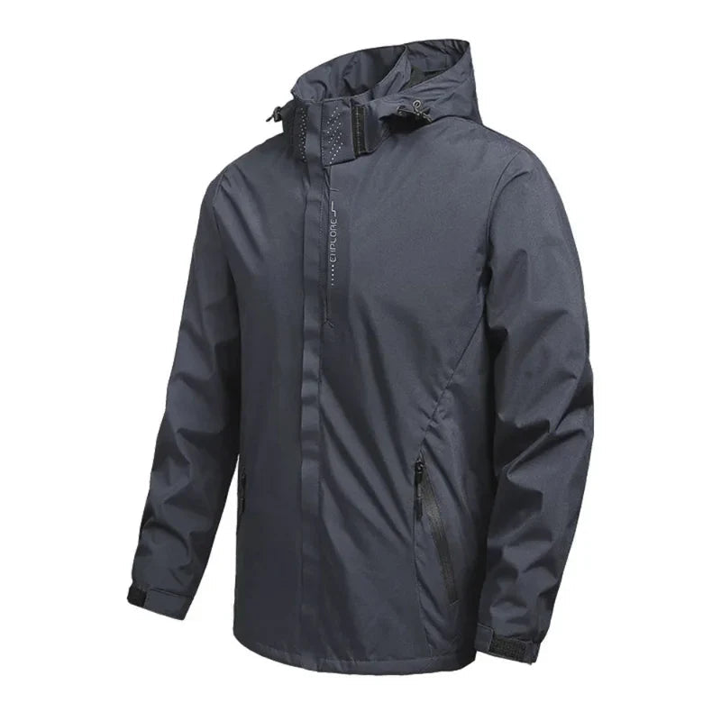 Herren Regenjacke | Wasserdichte Outdoor-Bekleidung für aktive Männer