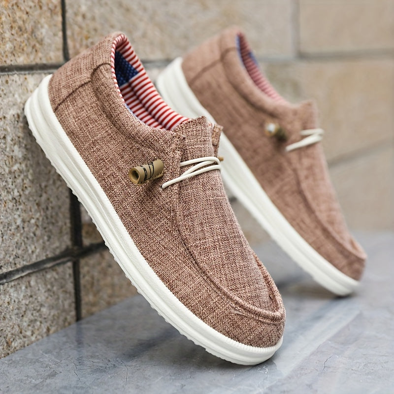 Herren Slipper | Leichtes Canvas | Bequem & Lässig | Frühling