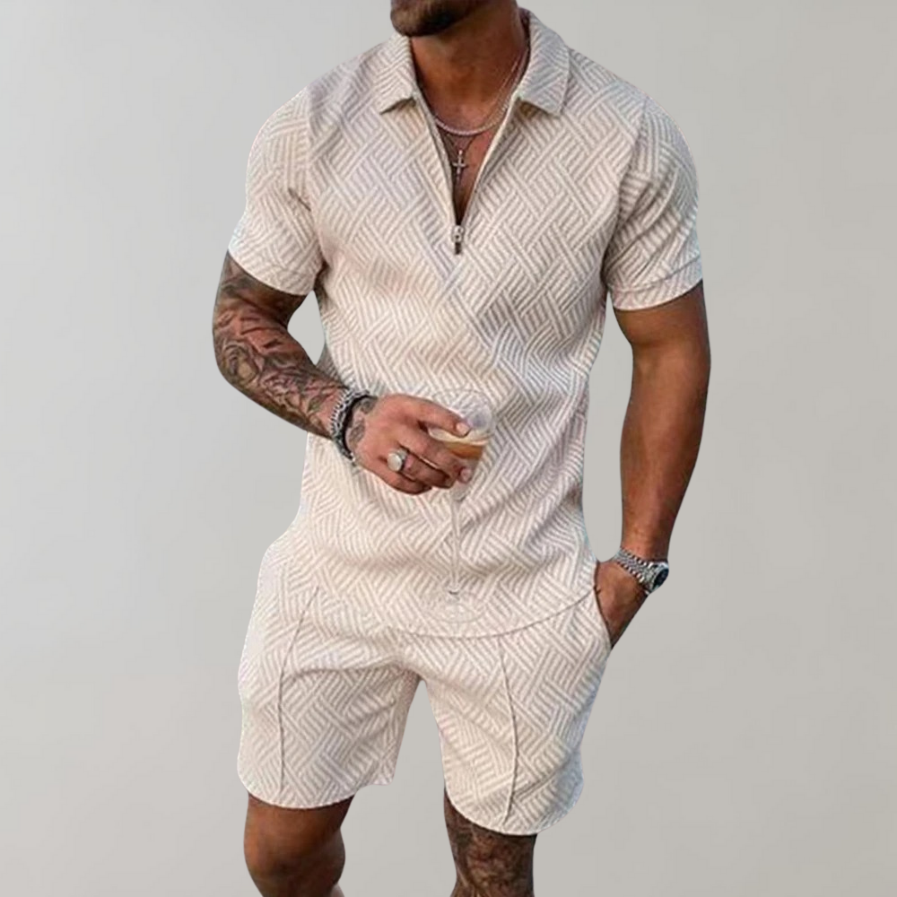 Herren Sommer Outfit | Polo Shirt und Kurze Hose für Männer