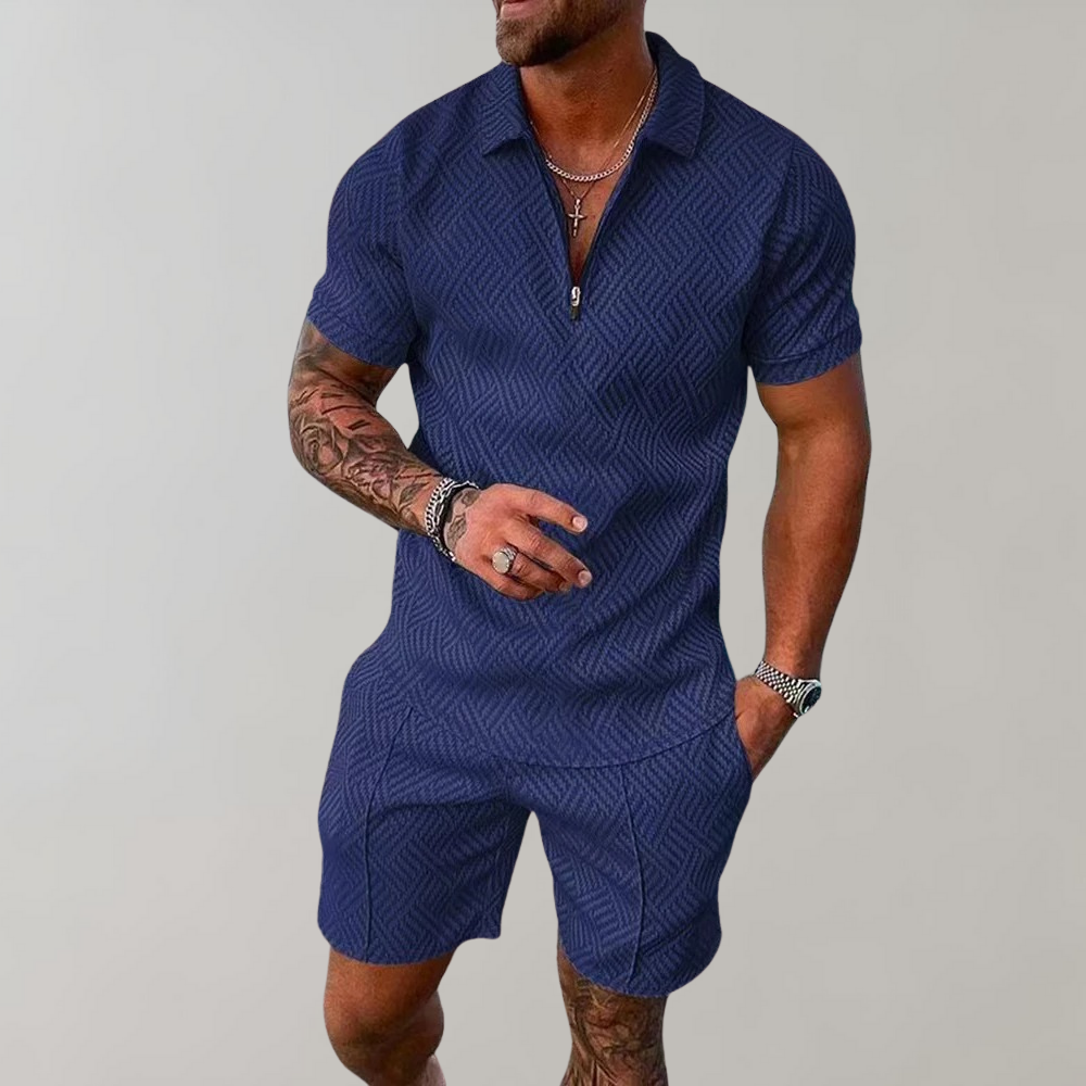 Herren Sommer Outfit | Polo Shirt und Kurze Hose für Männer