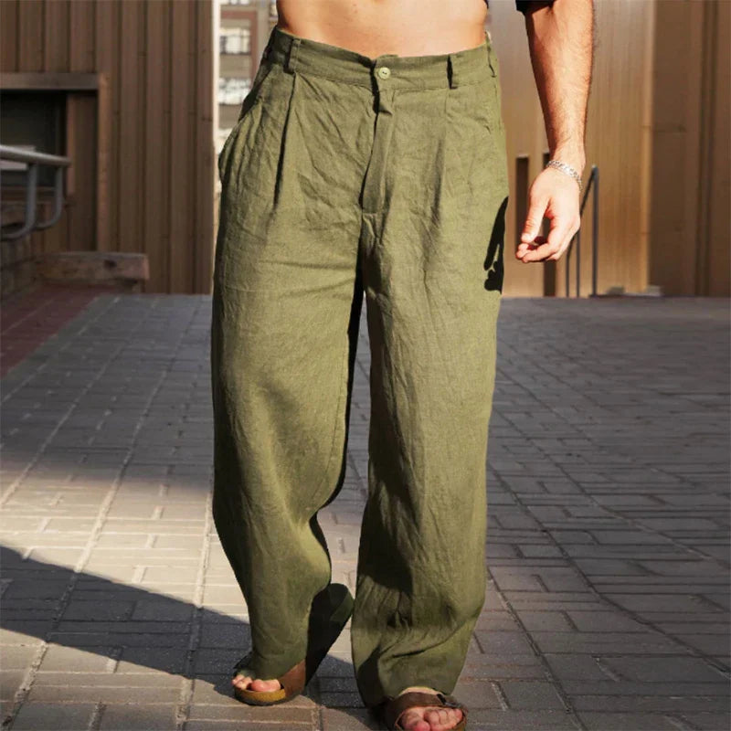 Herrenhosen | Sommermode für Herren, weite Hosen für Herren