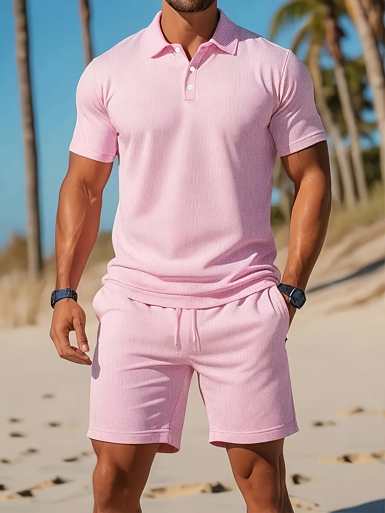 Herrenmode Set | Sommermode Herren für Strand und Freizeit
