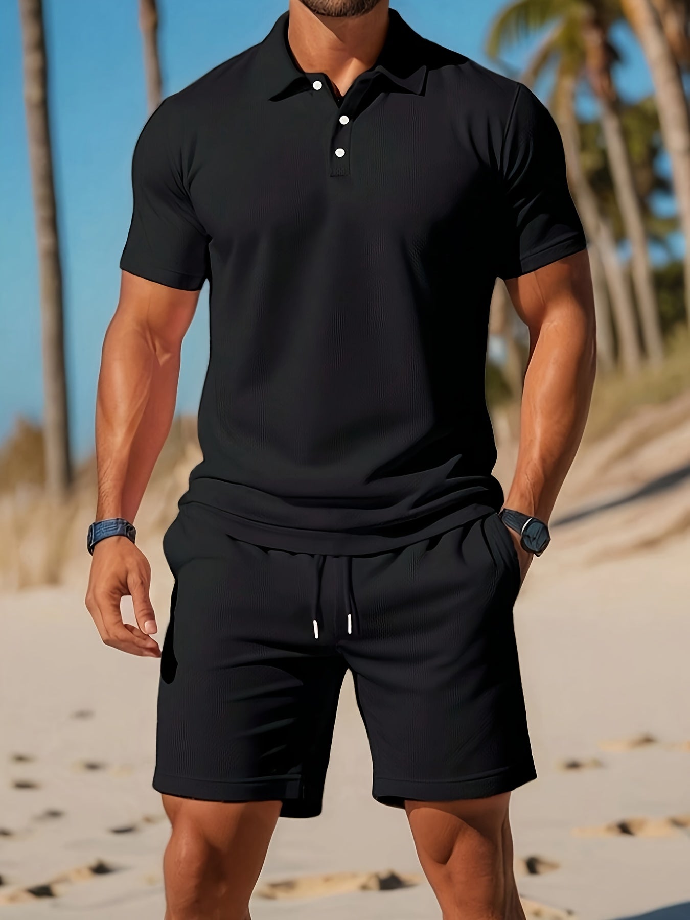 Herrenmode Set | Sommermode Herren für Strand und Freizeit