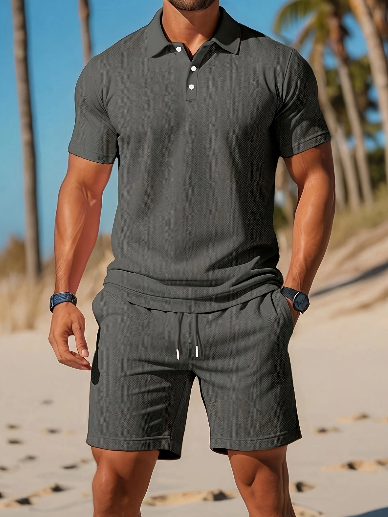 Herrenmode Set | Sommermode Herren für Strand und Freizeit