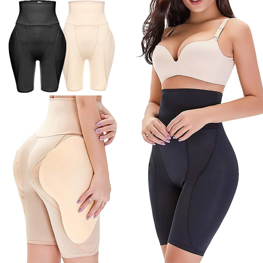 Hochtaillierte Shapewear mit Hüftpolstern – Bauchkontrolle und Butt Lifter für eine perfekte Silhouette