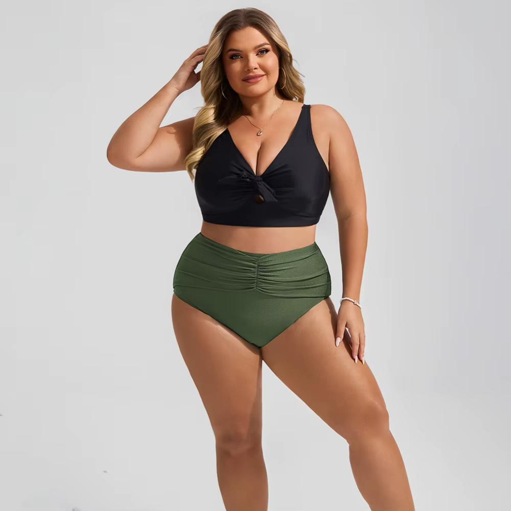 Hochtaillierte Stretch-Briefs für Damen – Formende Shapewear mit Gerafftem Vorderteil für eine Glatte Silhouette