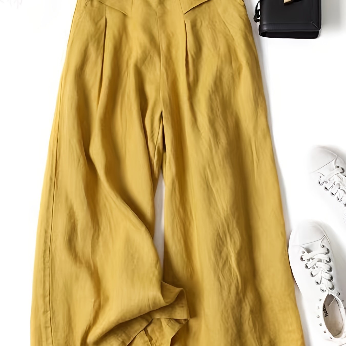 Hosen Damen | 7/8 Stoffhose Damen für Frühling Sommer Herbst