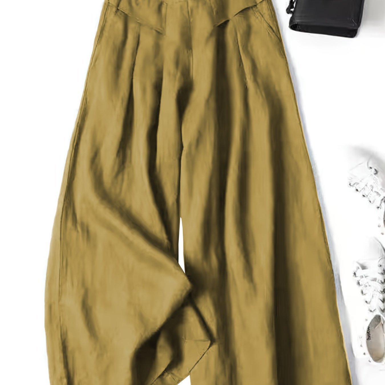Hosen Damen | 7/8 Stoffhose Damen für Frühling Sommer Herbst