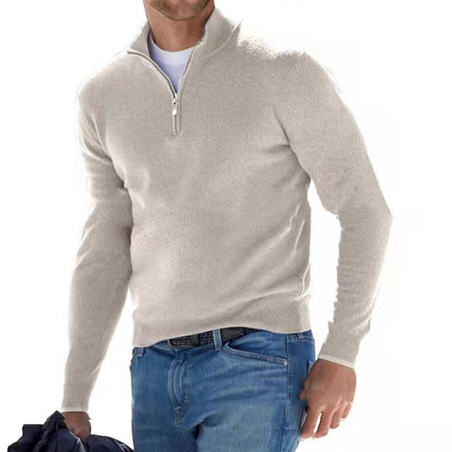 Hugo Trui | Herren V-Hals Pullover Herbst Winter