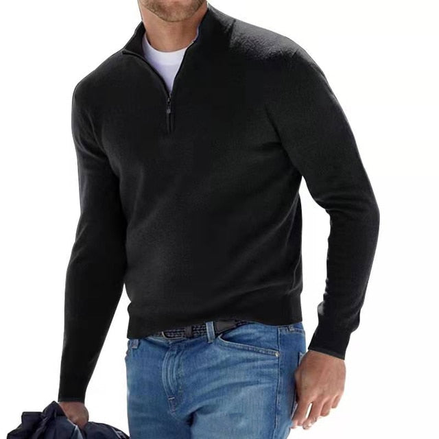 Hugo Trui | Herren V-Hals Pullover Herbst Winter
