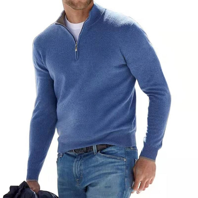 Hugo Trui | Herren V-Hals Pullover Herbst Winter