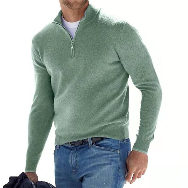 Hugo Trui | Herren V-Hals Pullover Herbst Winter