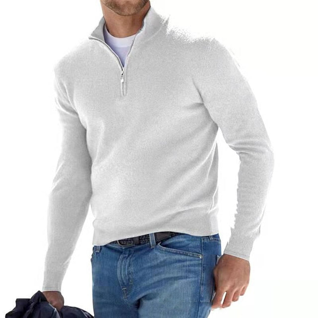 Hugo Trui | Herren V-Hals Pullover Herbst Winter