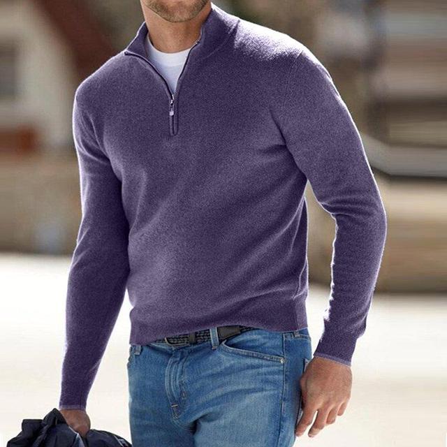 Hugo Trui | Herren V-Hals Pullover Herbst Winter